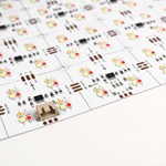 hoja de luz led digital rgbw